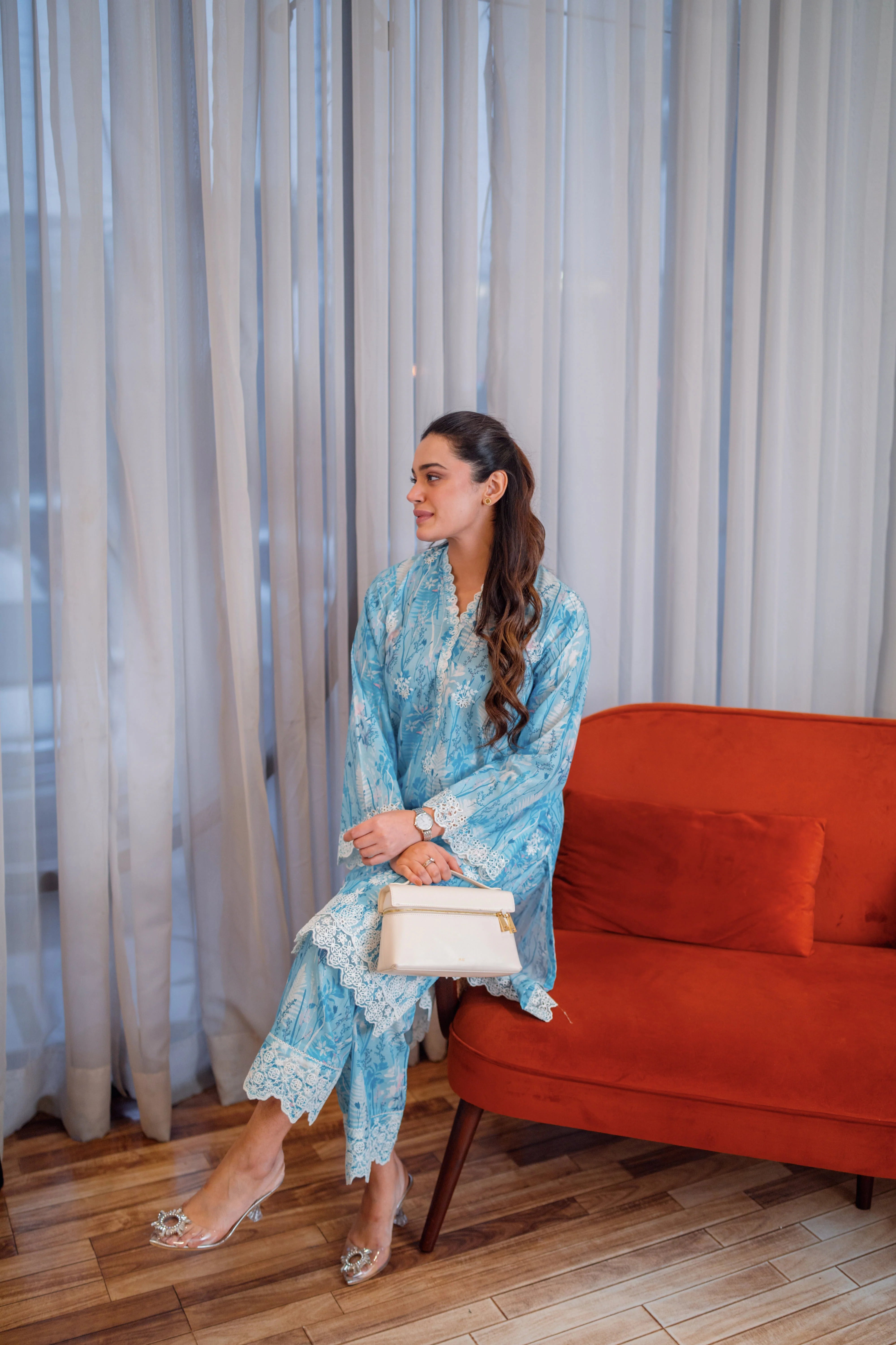 SOHO RTW '25 - 02 PIECE EMBROIDERED SHIRT AND TROUSER