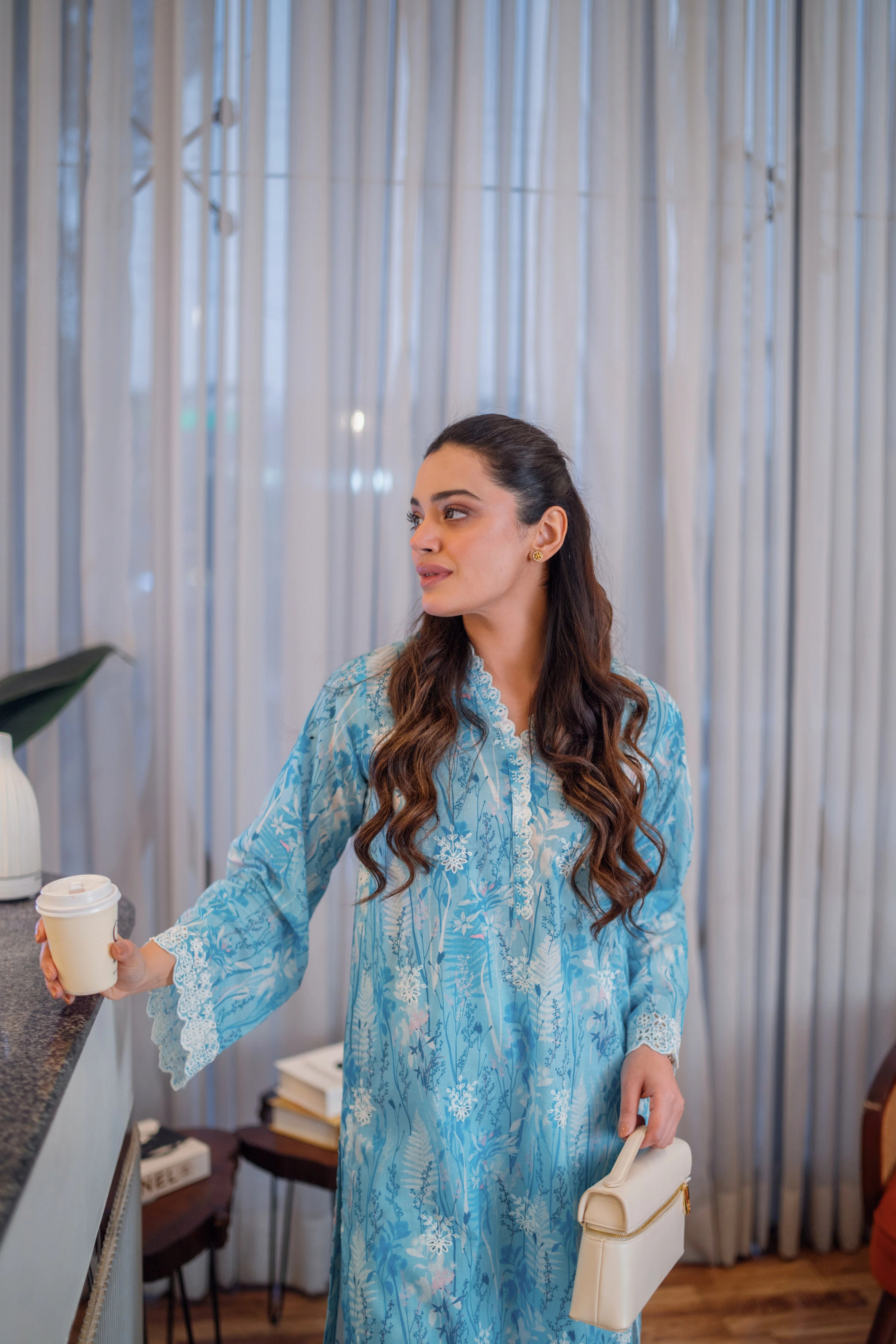 SOHO RTW '25 - 02 PIECE EMBROIDERED SHIRT AND TROUSER