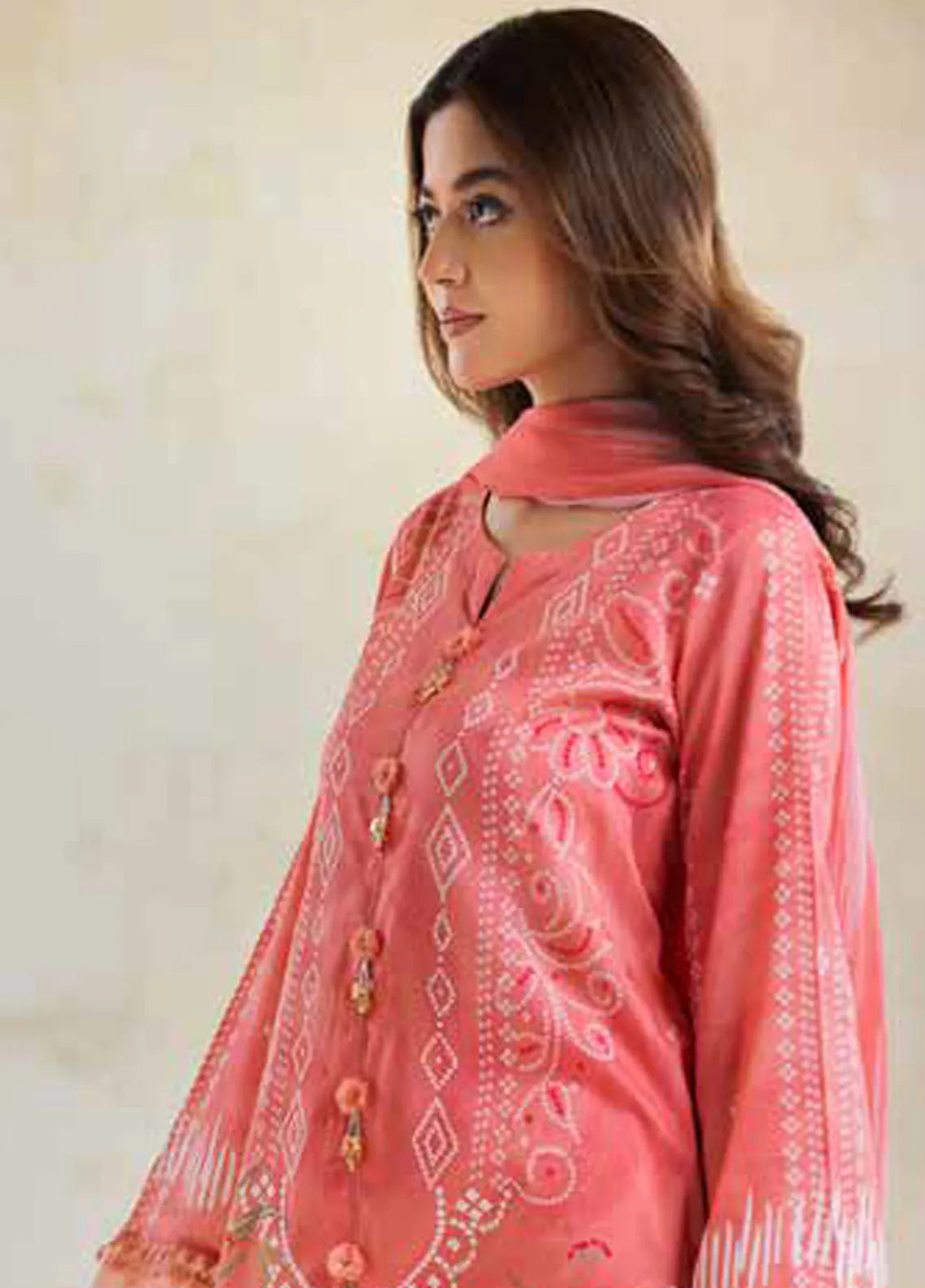 CHIKANKARI LAWN SUIT RA24A AF-82