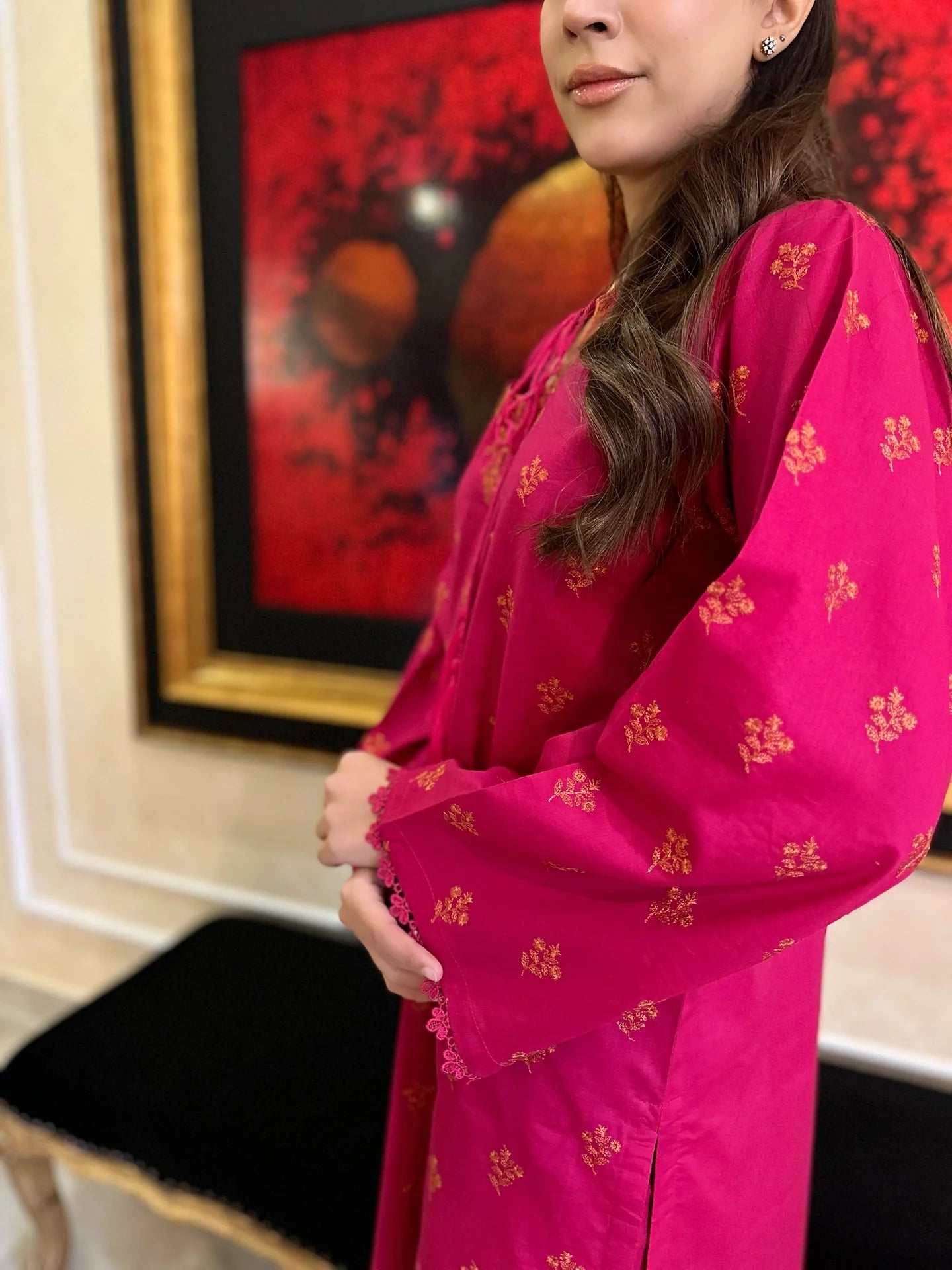 MAGENTA PINK CO-ORD SET