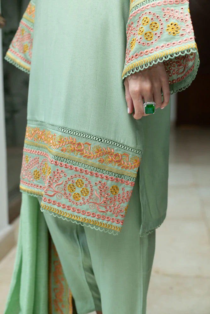 SNOW DROP SAGE GREEN 3 PIECES SET