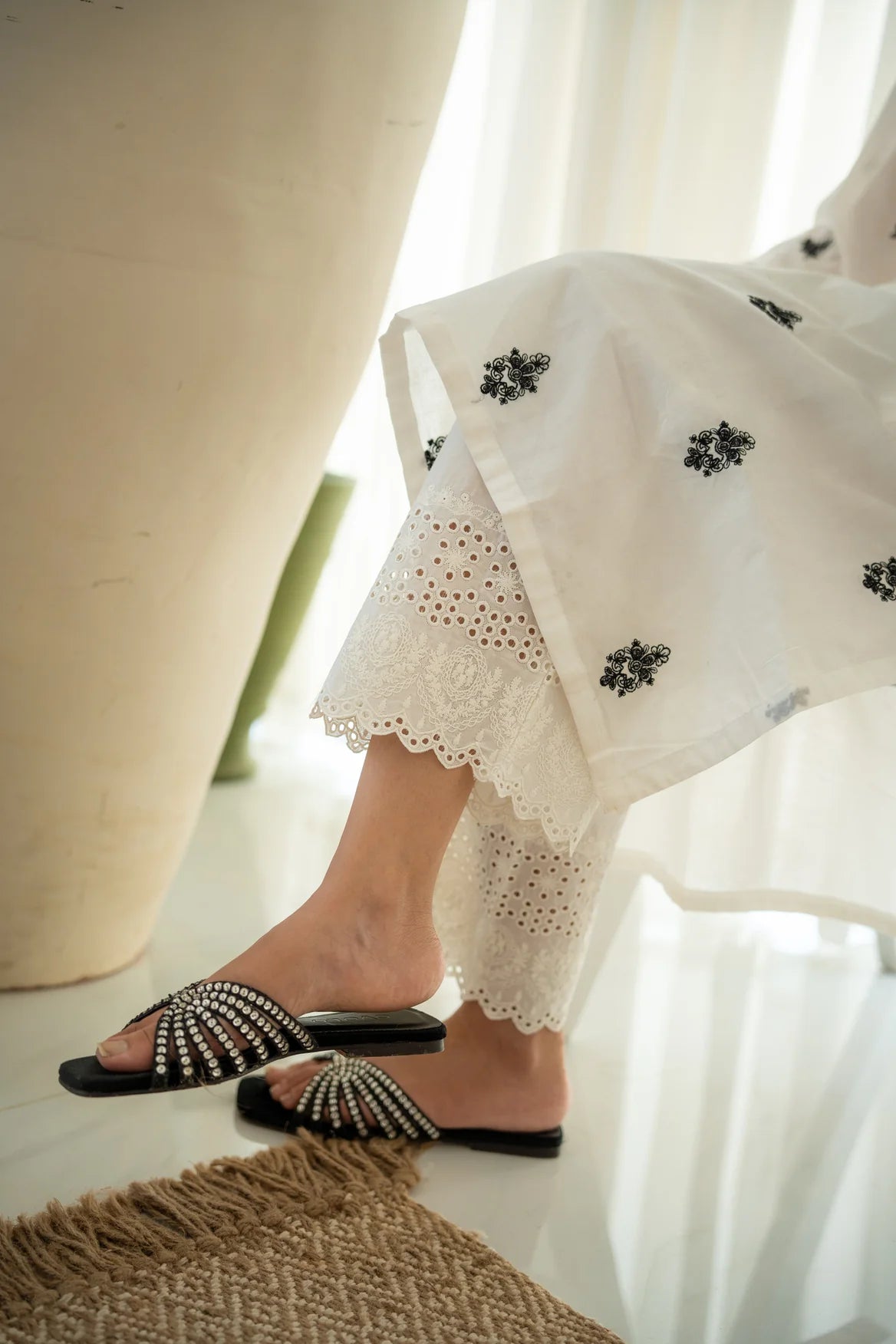 YARROW - WHITE KURTA