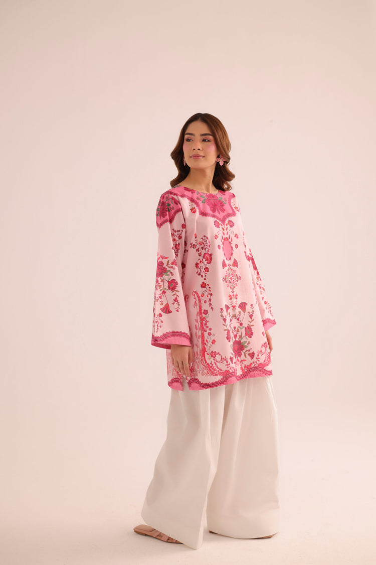 1 PC PRINTED LAWN KURTA - PRT L43292
