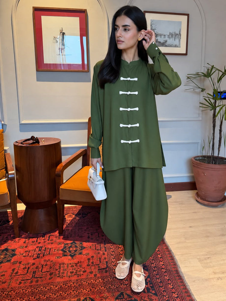 MANDARIN SET - OLIVE