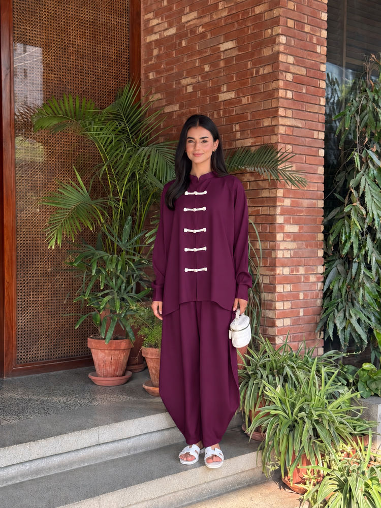 MANDARIN SET - DARK PLUM