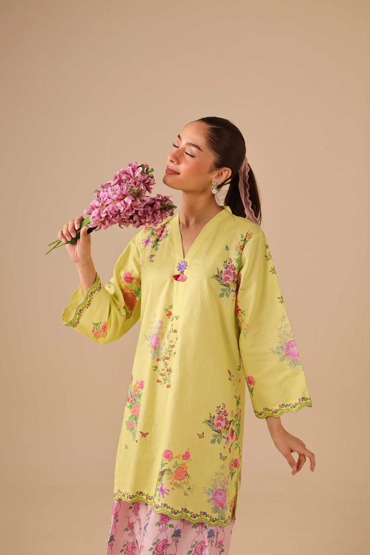 2 PC SUMMER LAWN DRESS - 44246