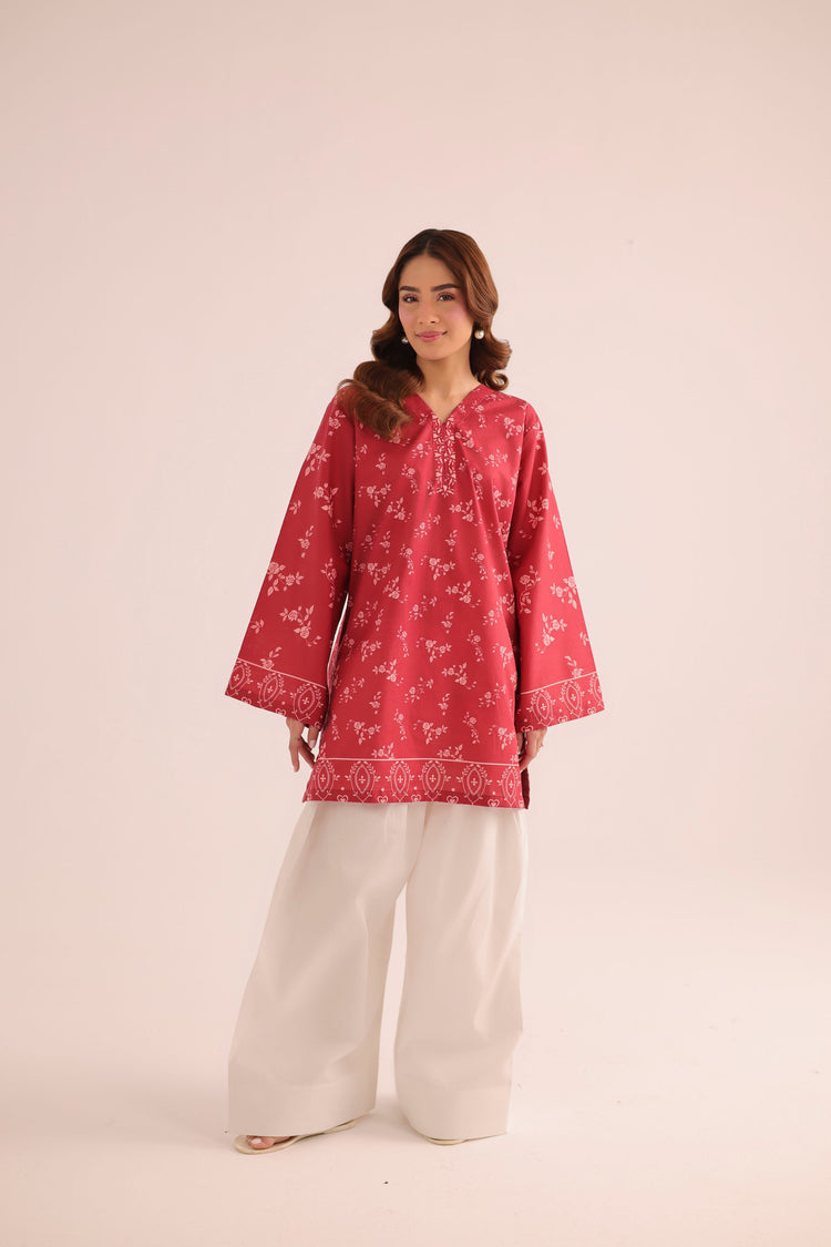 1 PC PRINTED LAWN KURTA - PRT L43290