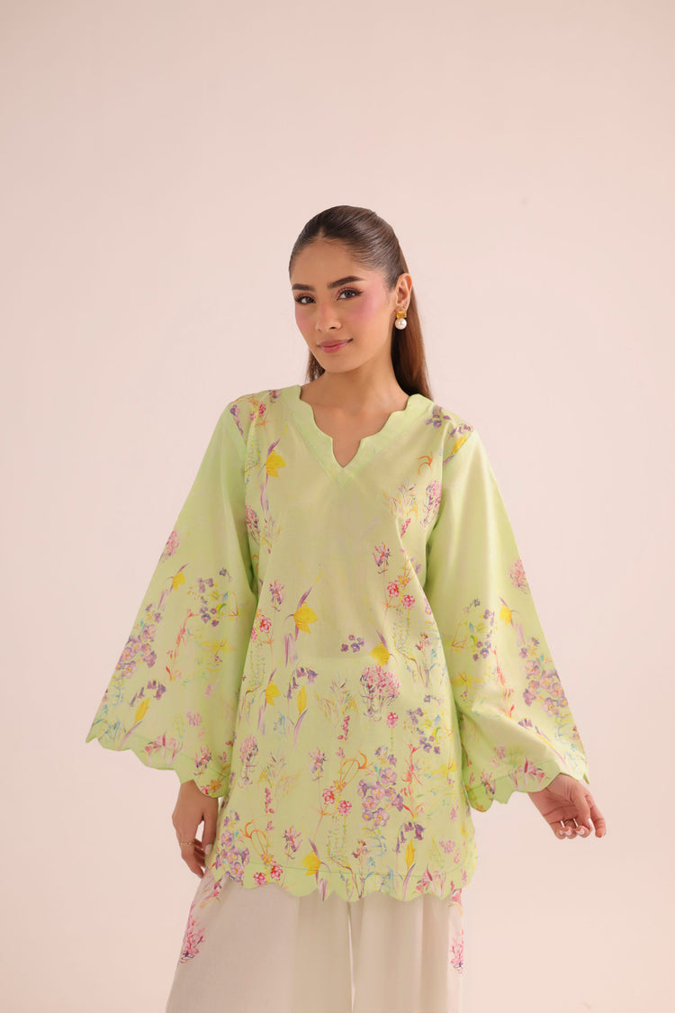2 PC SUMMER LAWN DRESS - PRT L42952