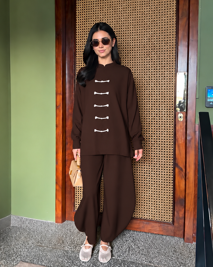 MANDARIN SET - BROWN