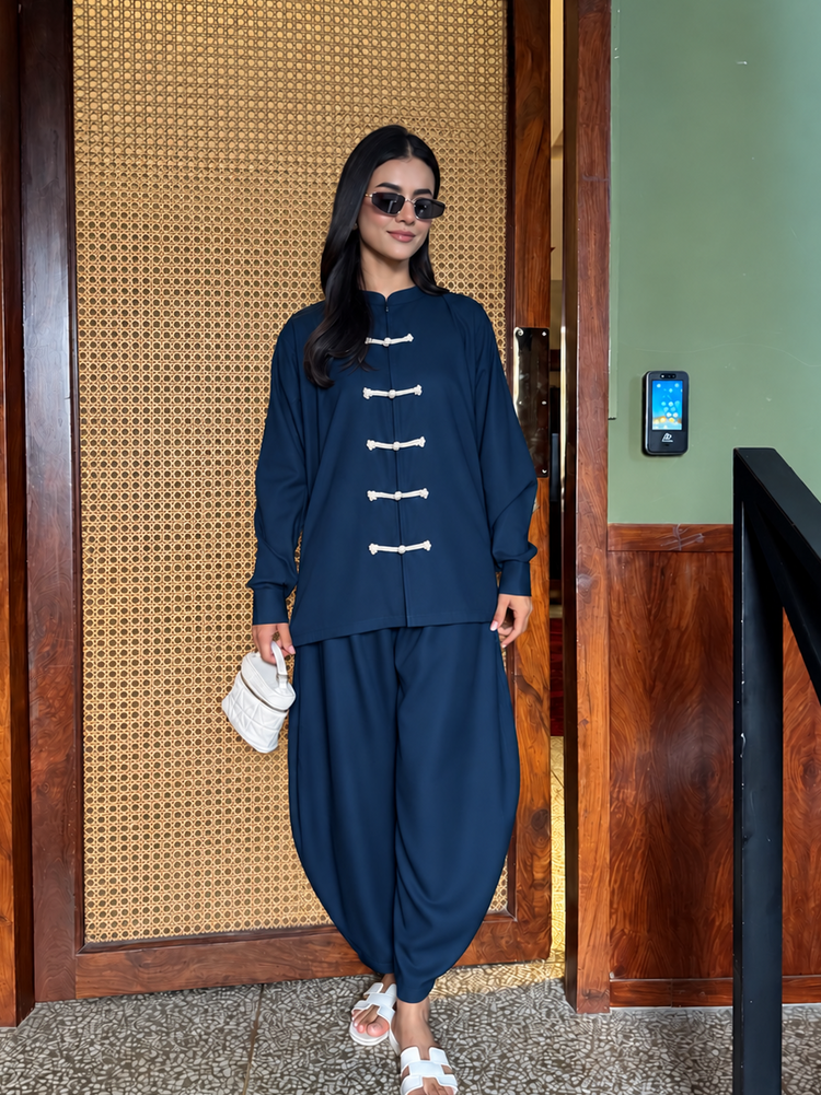 MANDARIN SET - NAVY BLUE