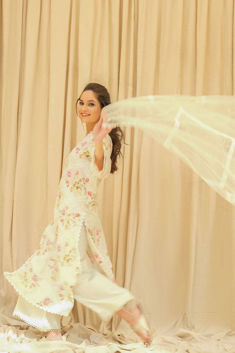 FARIDA HASAN SPRING '23 | ROSE GARDEN PRINT