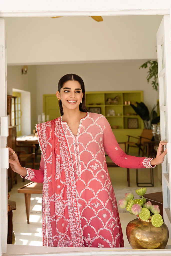 CROSS STITCH LAWN '23 | URAAN | SCALLOPED FLOW