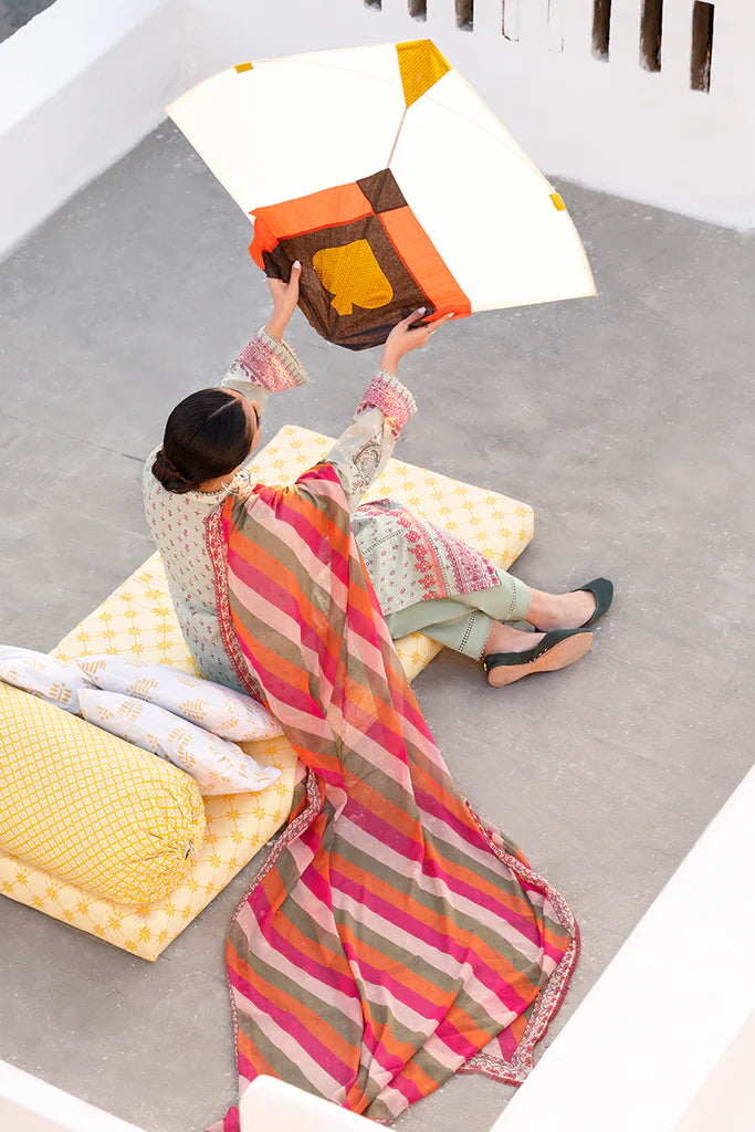 CROSS STITCH LAWN '23 | URAAN | CASHMERE ORNATE