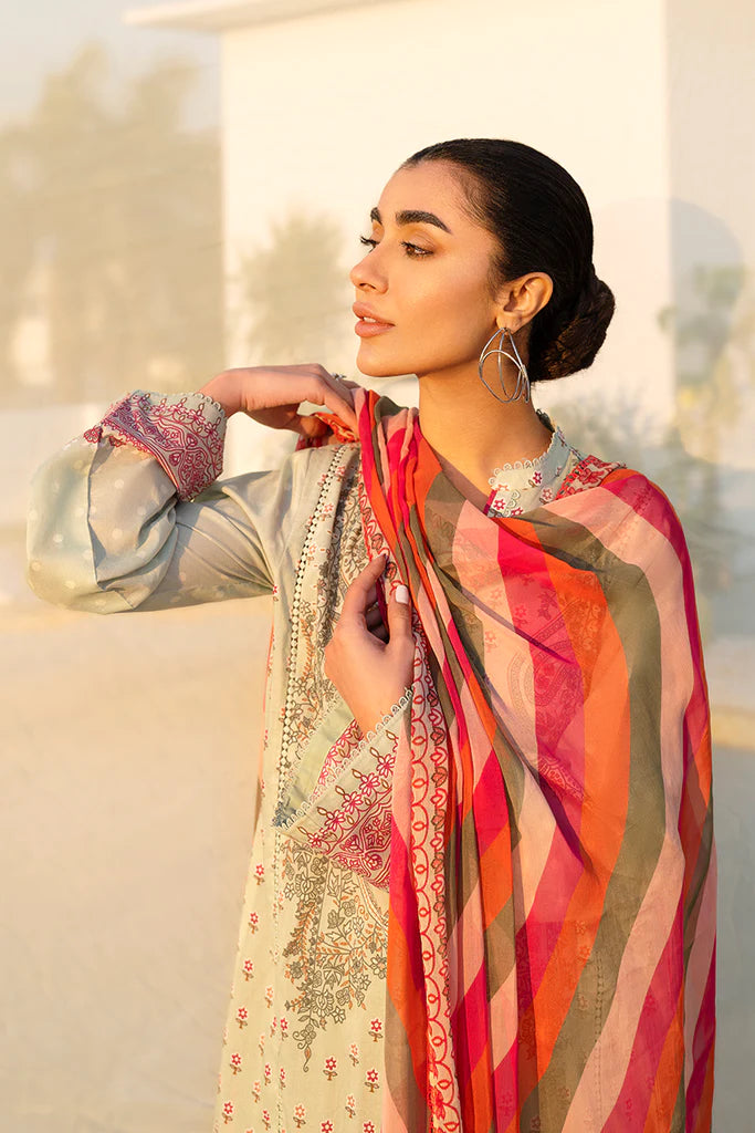CROSS STITCH LAWN '23 | URAAN | CASHMERE ORNATE