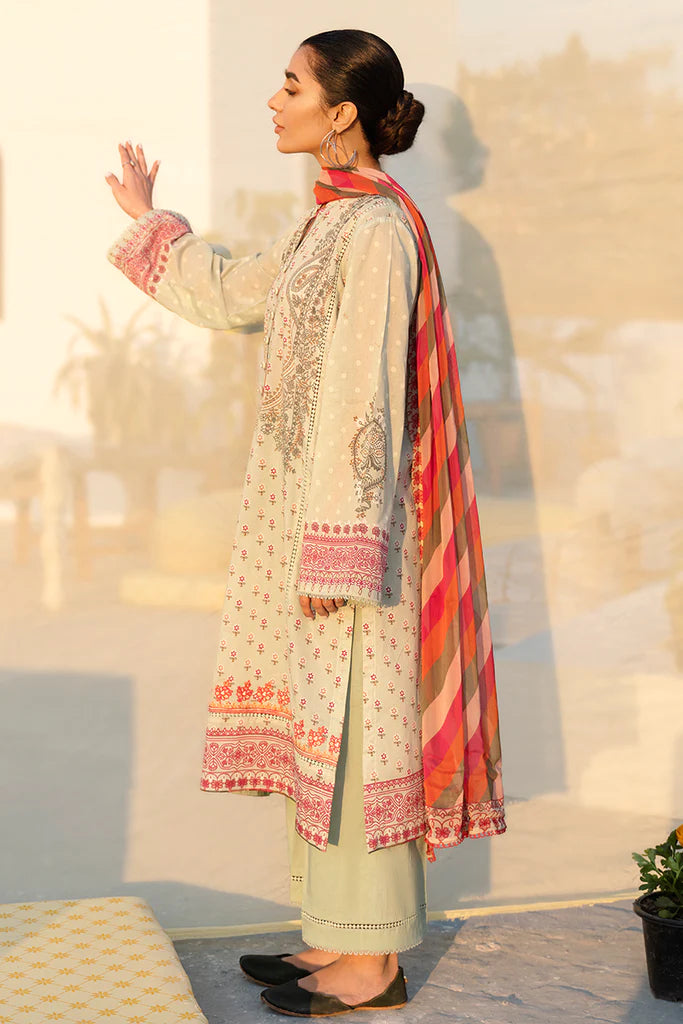 CROSS STITCH LAWN '23 | URAAN | CASHMERE ORNATE