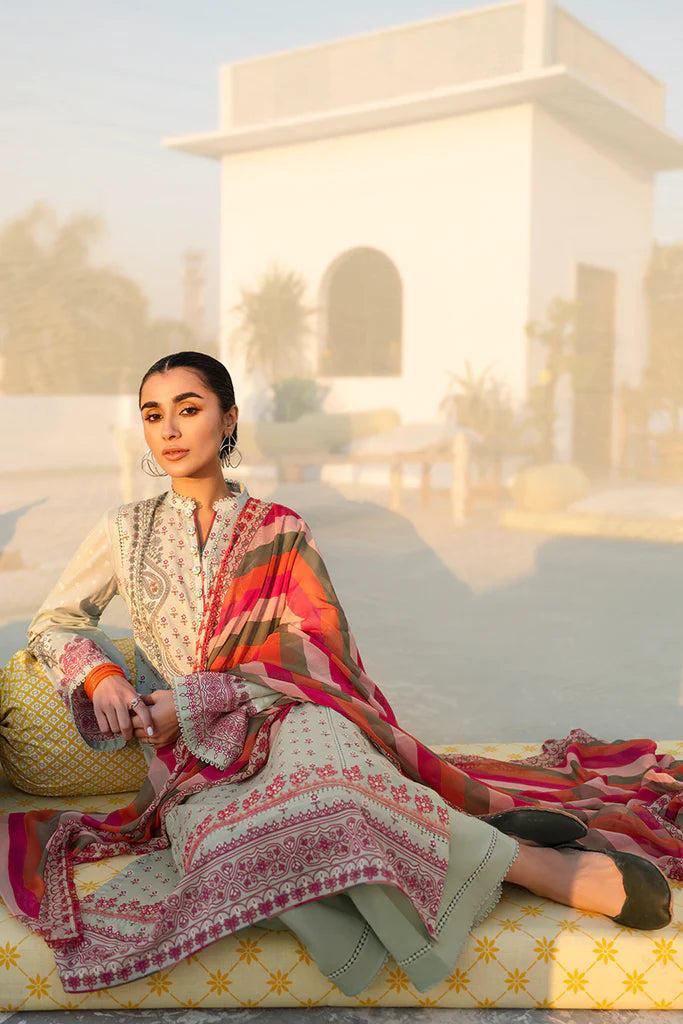 CROSS STITCH LAWN '23 | URAAN | CASHMERE ORNATE