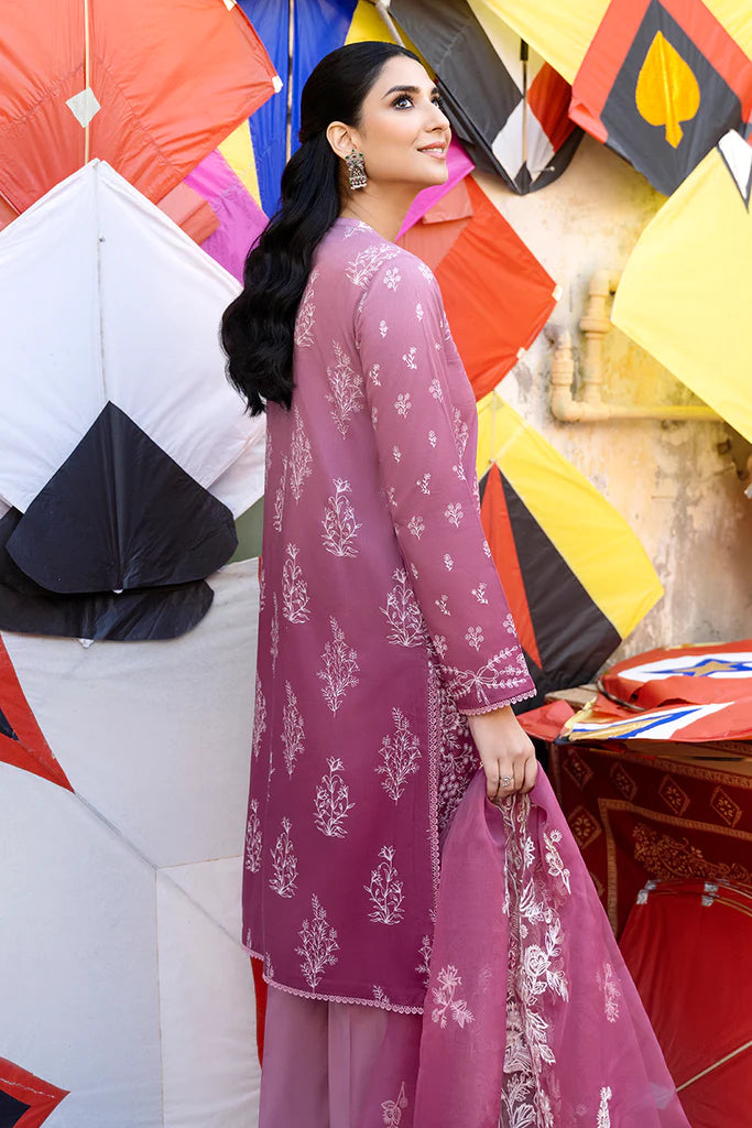 CROSSTITCH LAWN '23 | URAAN | CRYSTAL AURA