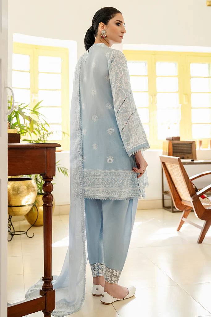 CROSS STITCH LAWN '23 | URAAN | LILAC HAZE