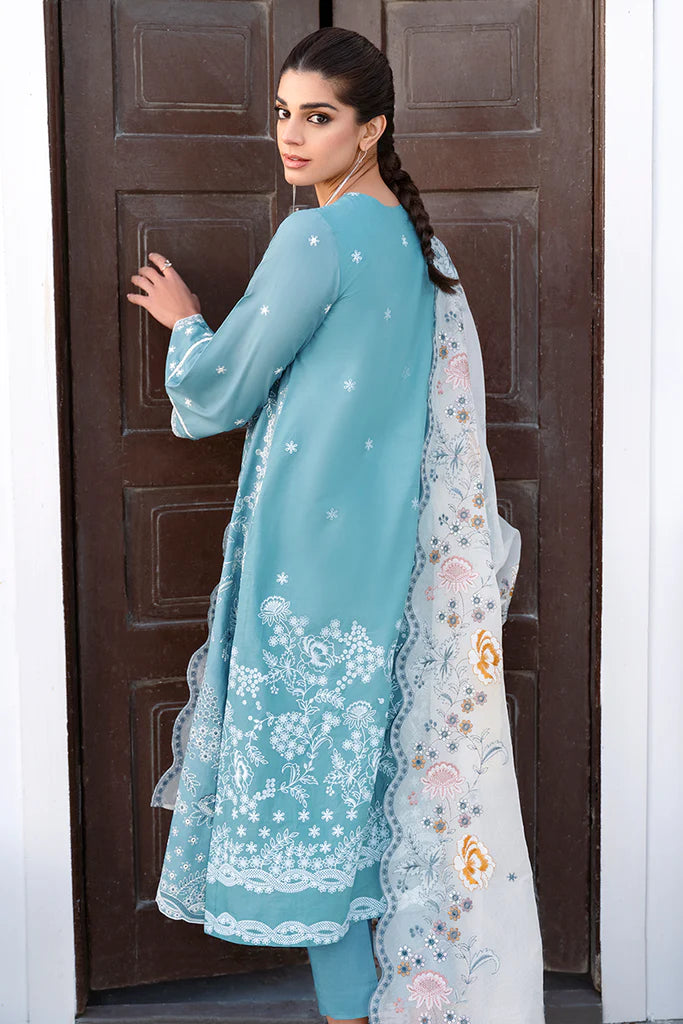 CROSS STITCH LAWN '23 | URAAN | FLORAL BLISS