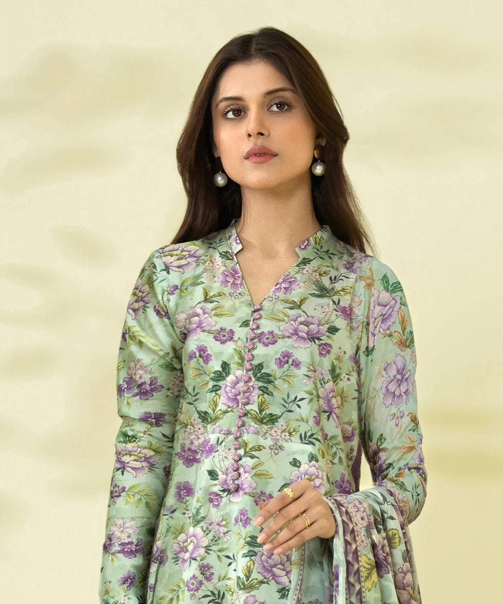 SAPPHIRE LAWN VOL 1 | 3 PIECE - DIGITAL PRINTED LAWN SUIT