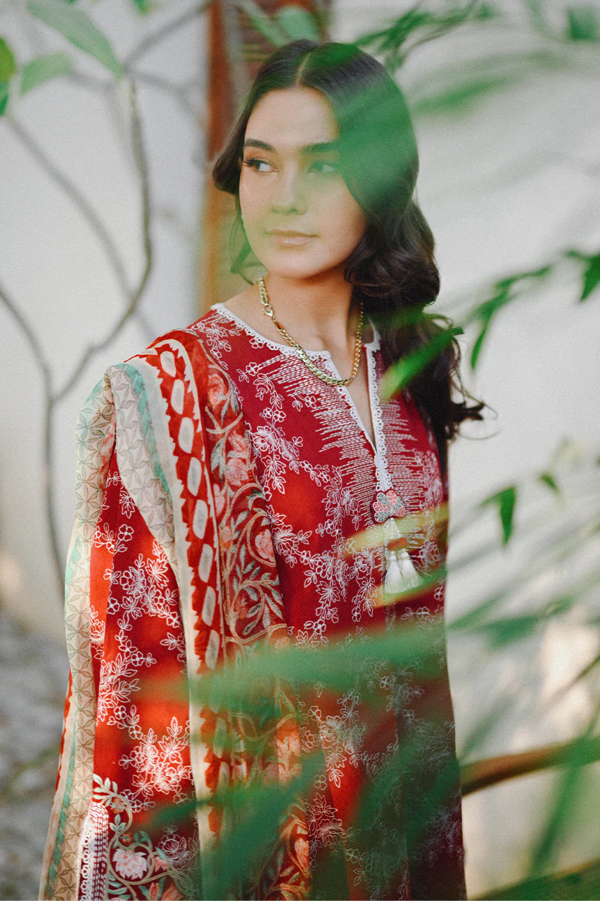 SANIA MASKATIYA UNSTITCHED '23 | ELAAM (A)
