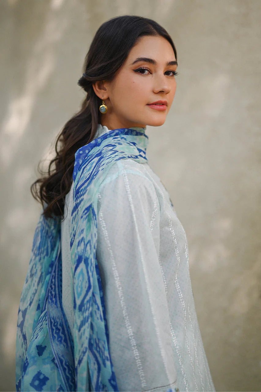 SANIA MASKATIYA UNSTITCHED '23 | ELMAS (A)