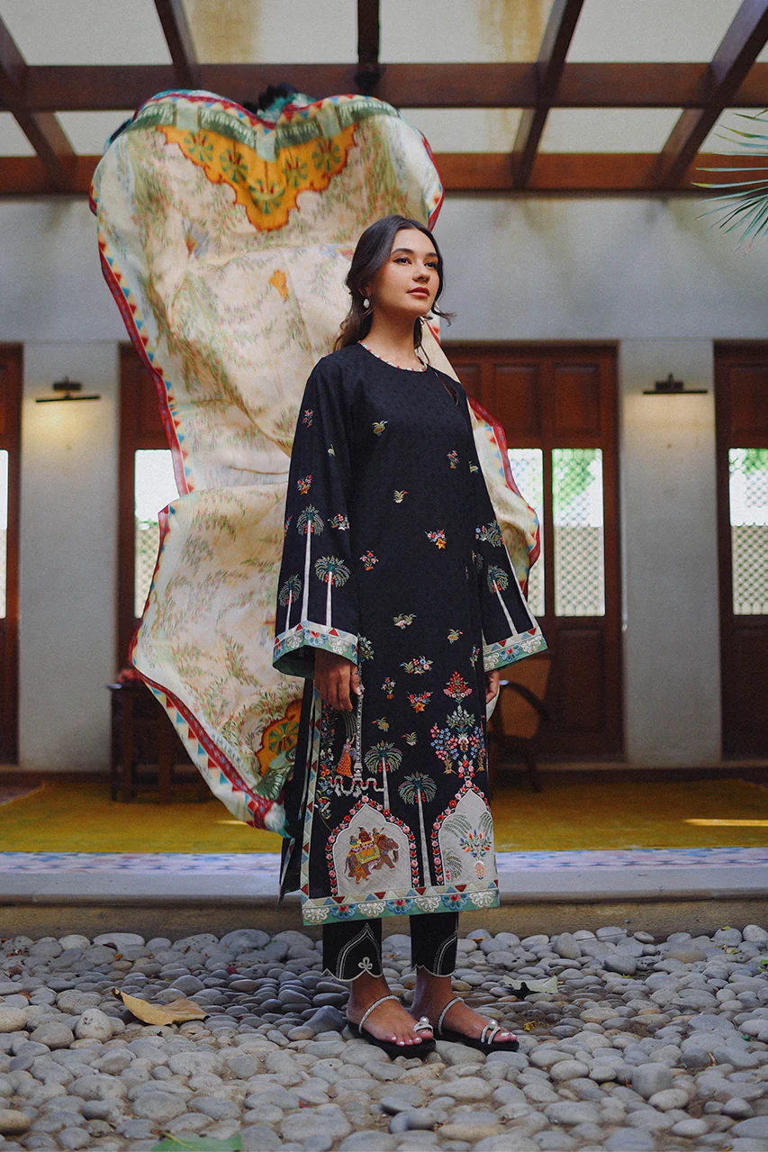 SANIA MASKATIYA UNSTITCHED '23 | ROSA (B)