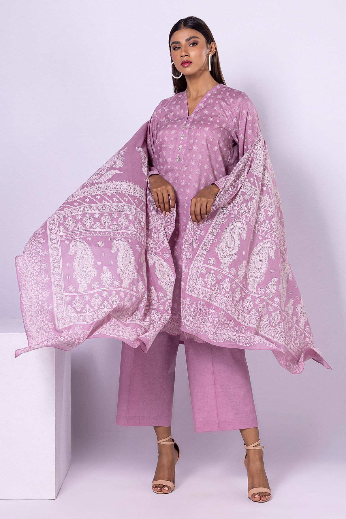 KHAADI LAWN | 3 PIECE SUIT