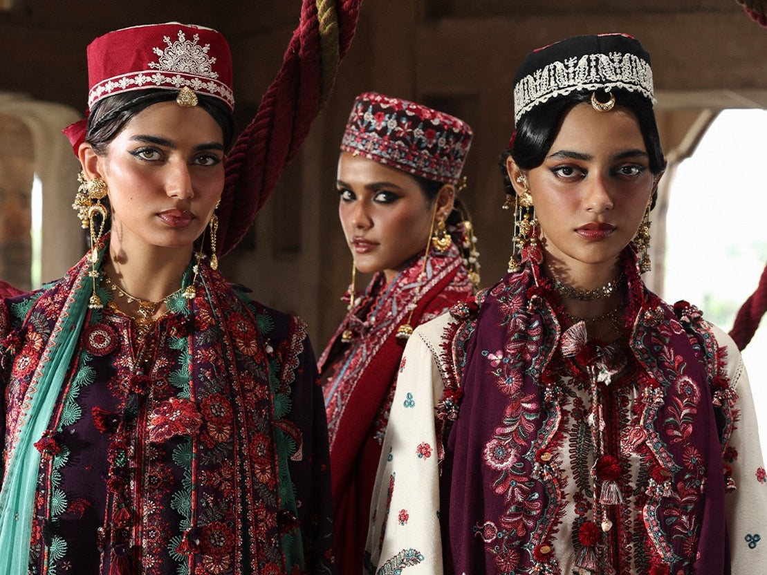 HUSSAIN REHAR KARANDI UNSTITCHED ’25