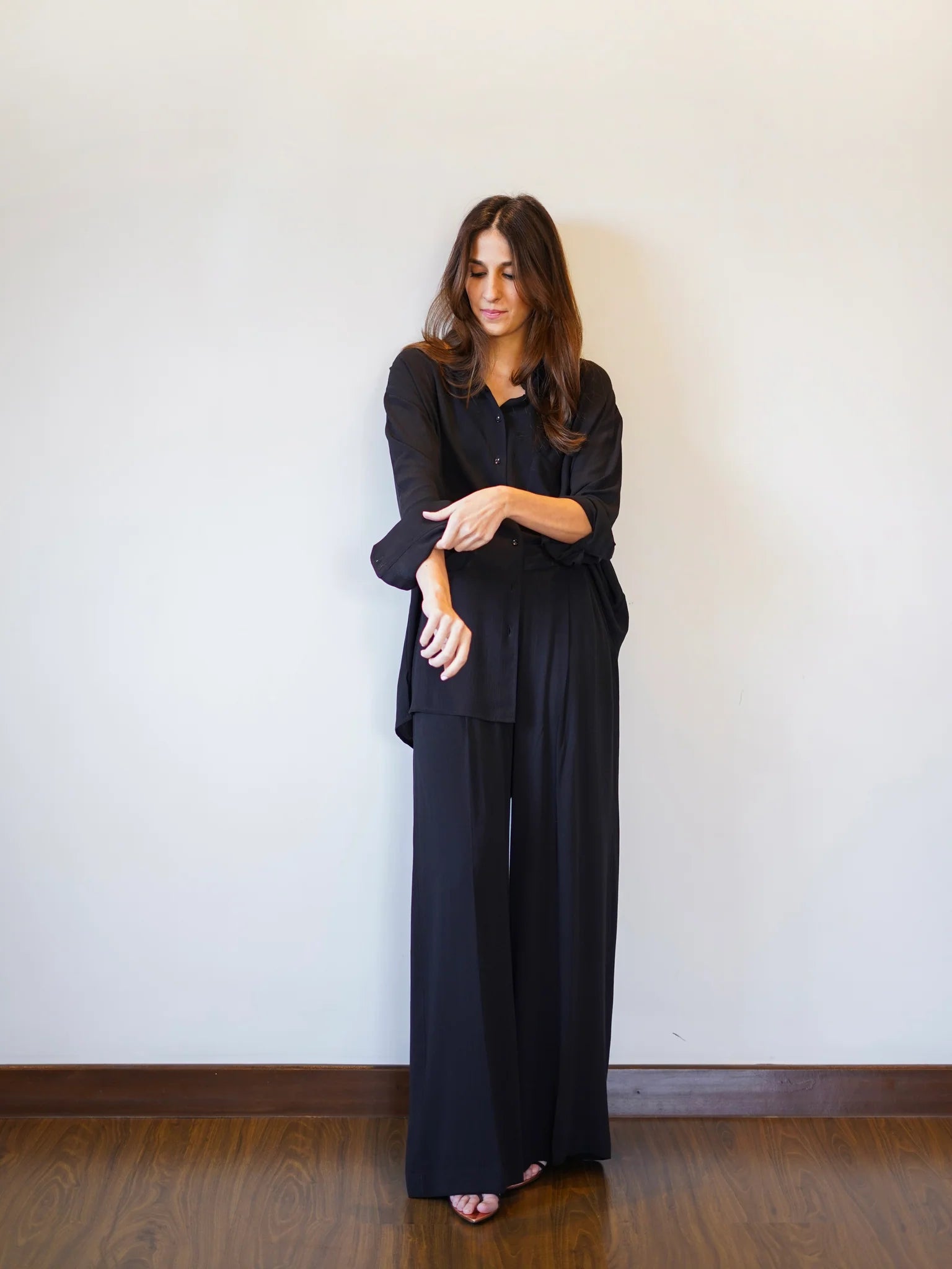 CALIE CO-ORD IN BLACK