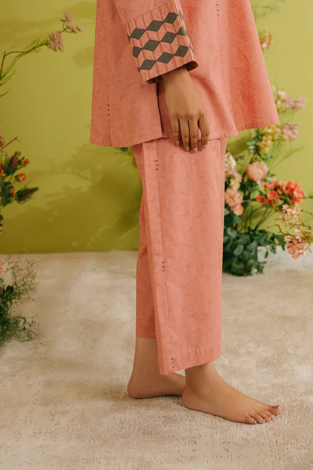 PEACH TEA MATCHING SET