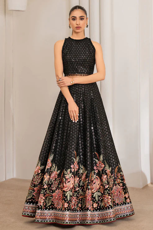 EMBROIDERED CHIFFON UC-3030