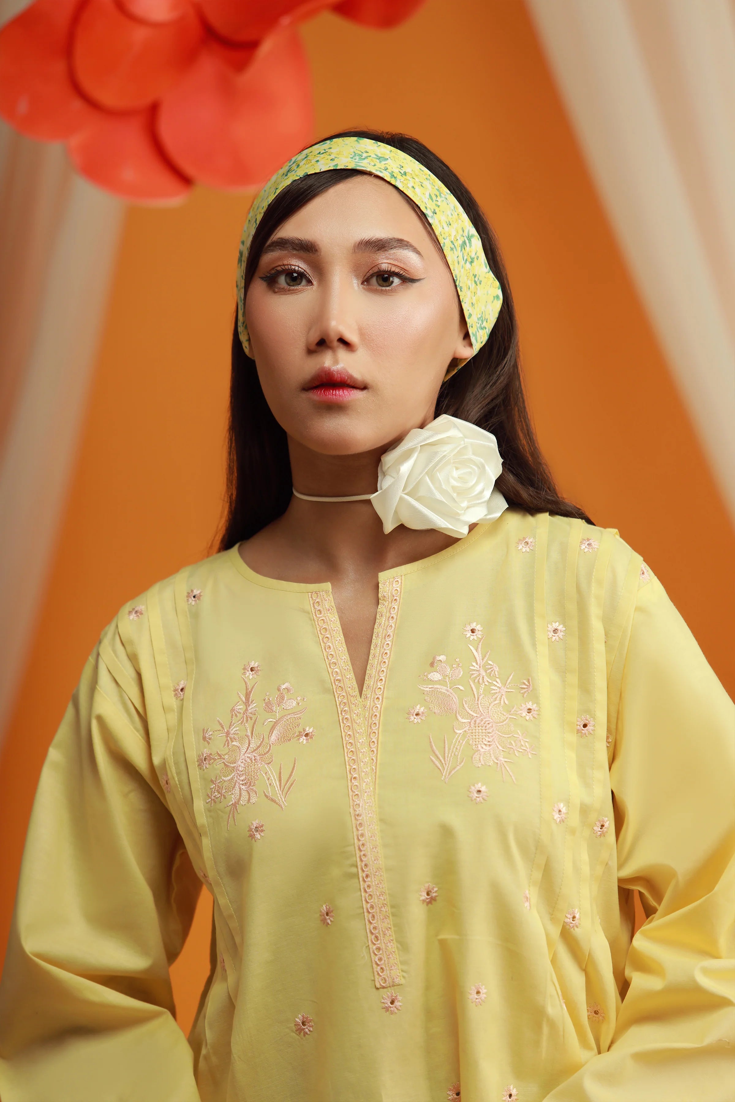 EMBROIDERED SHIRT (YELLOW)