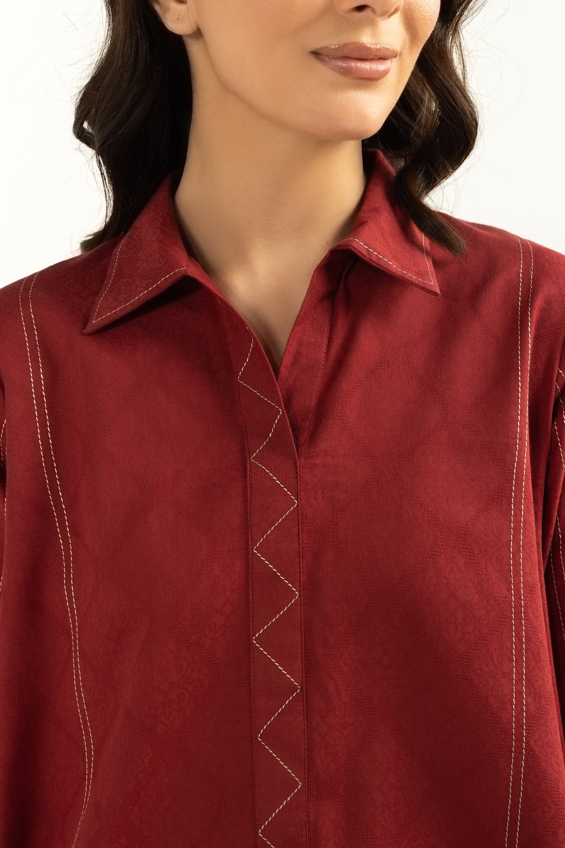 Red Chai Matching Set