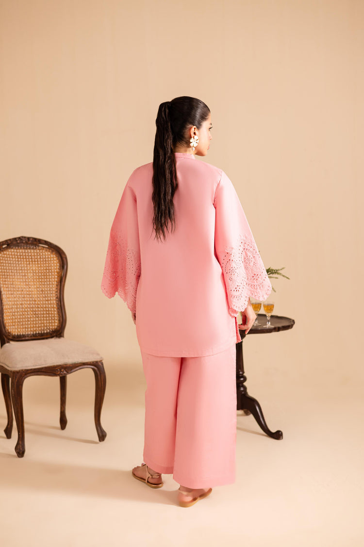 SUMMER SCHIFFLI EMBROIDERED CO-ORD - 1151