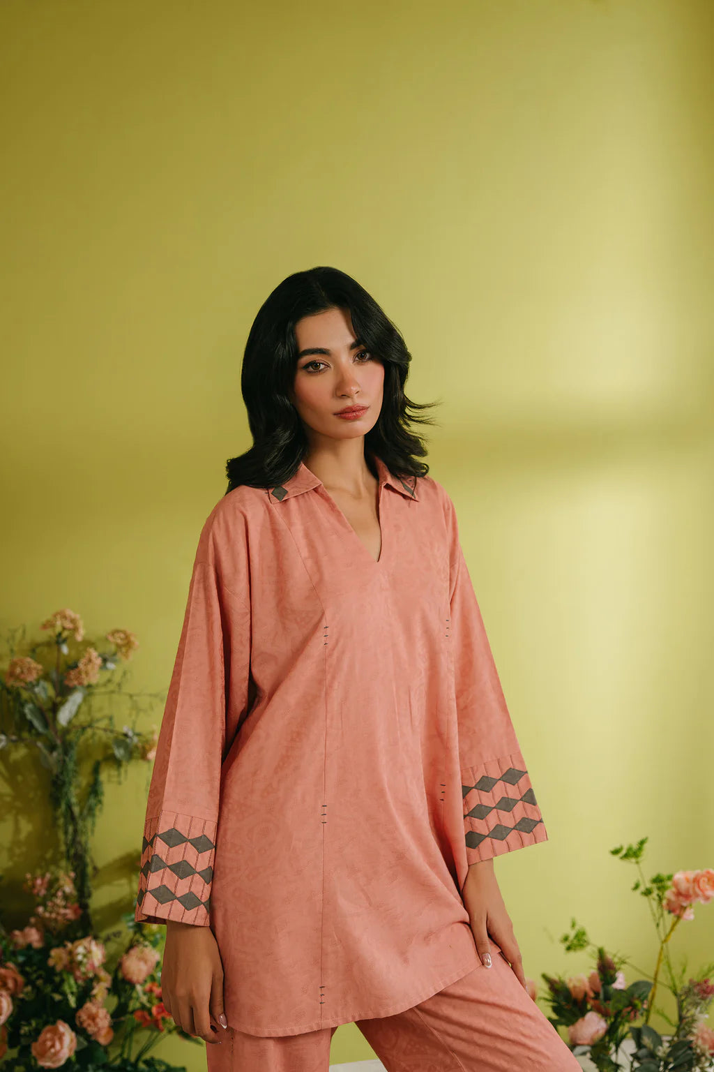 PEACH TEA MATCHING SET