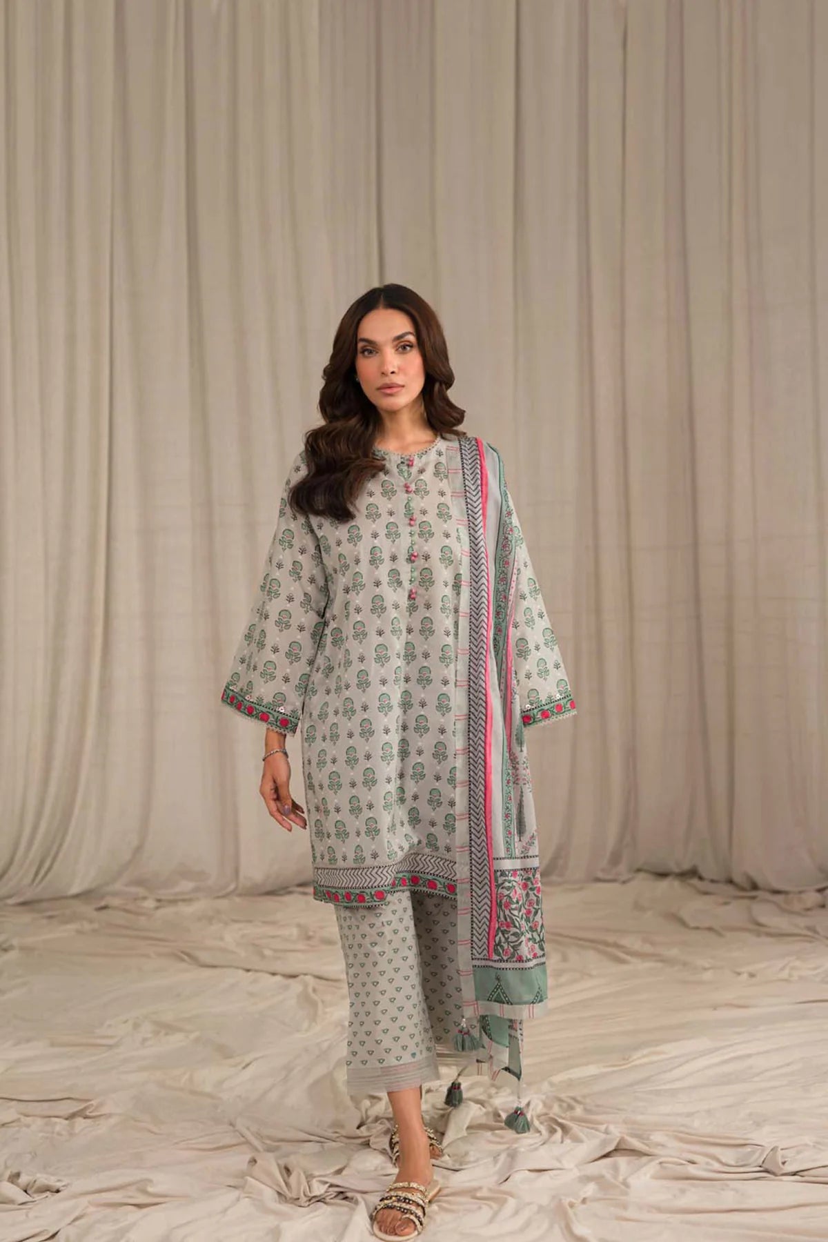 PRINTED LAWN 3 PIECE SAHAR