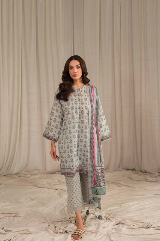 PRINTED LAWN 3 PIECE SAHAR
