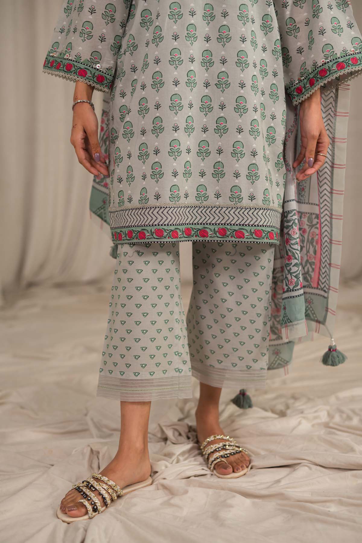 PRINTED LAWN 3 PIECE SAHAR