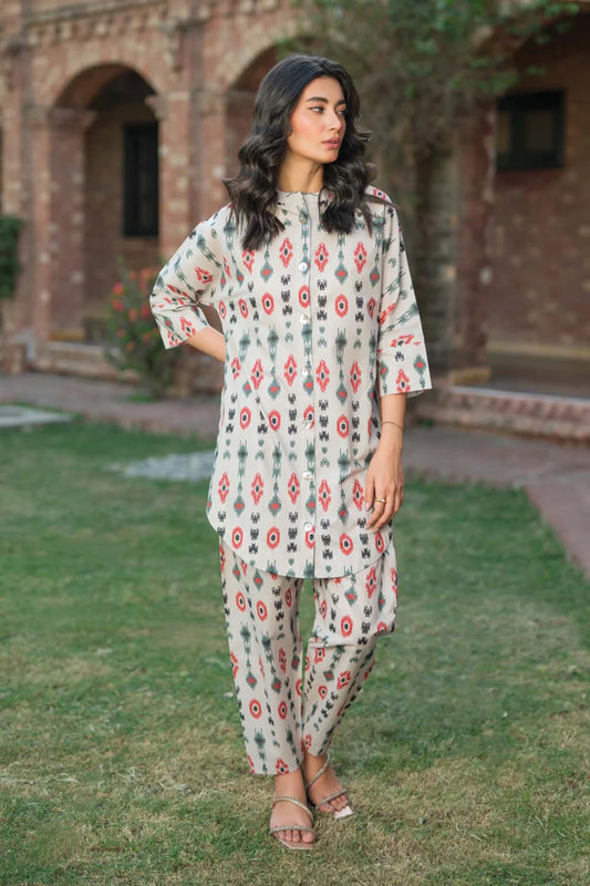 PRINTED LAWN 2 PIECE