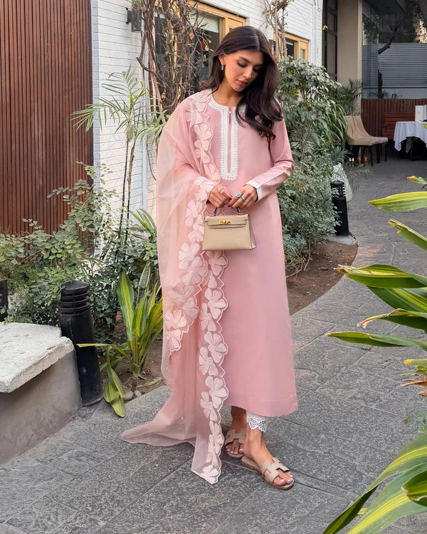 BLUSH PINK KORA SET