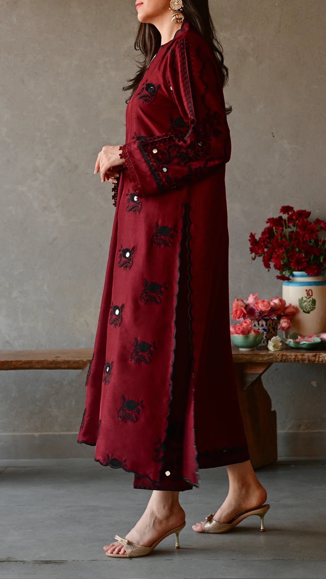 LUMI KURTA AND EMBROIDERED IZAAR