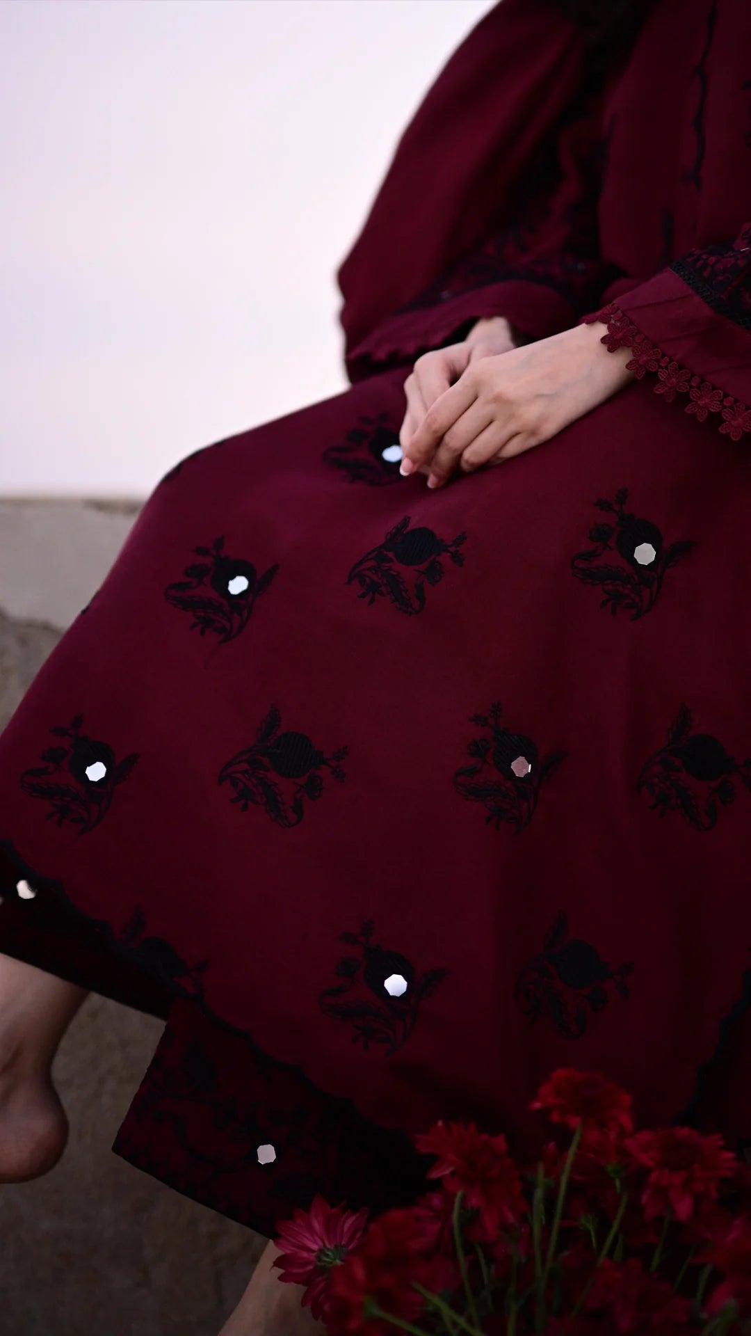 LUMI KURTA AND EMBROIDERED IZAAR