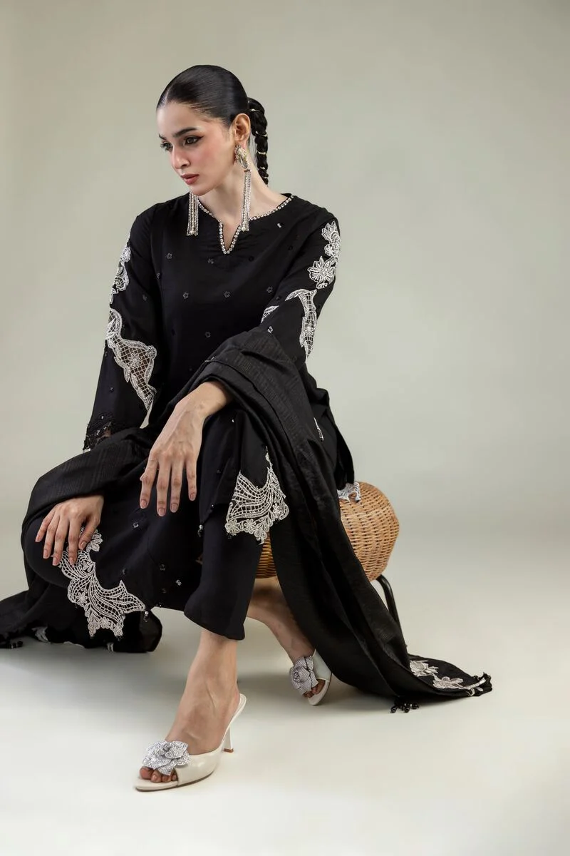 RAW SILK 3 PIECE CO-ORD SET (5-26-105-F-D)