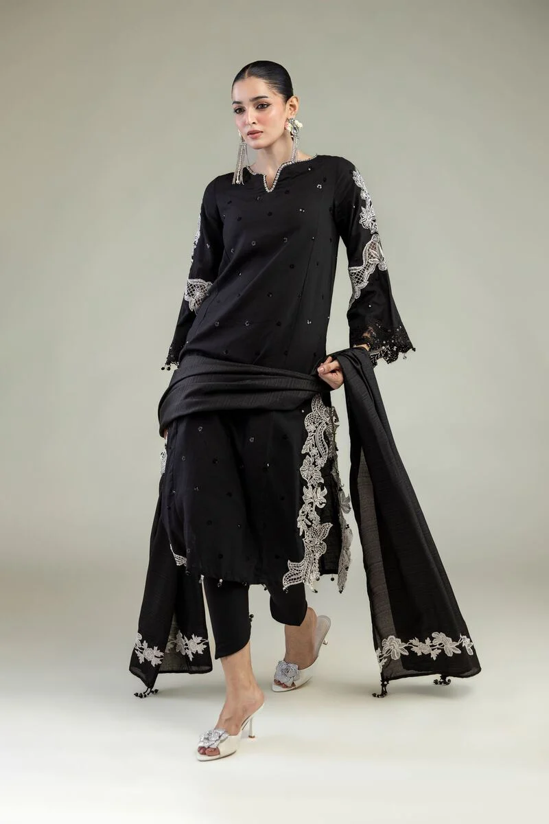 RAW SILK 3 PIECE CO-ORD SET (5-26-105-F-D)