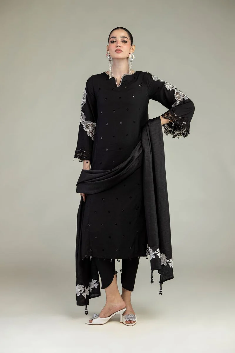 RAW SILK 3 PIECE CO-ORD SET (5-26-105-F-D)