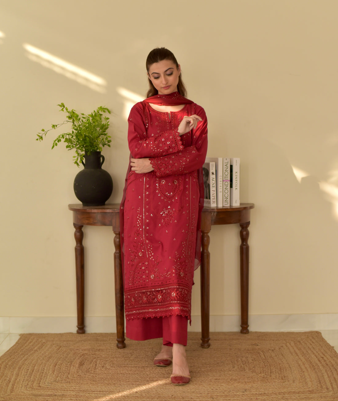 NAWAL SET (MAROON)