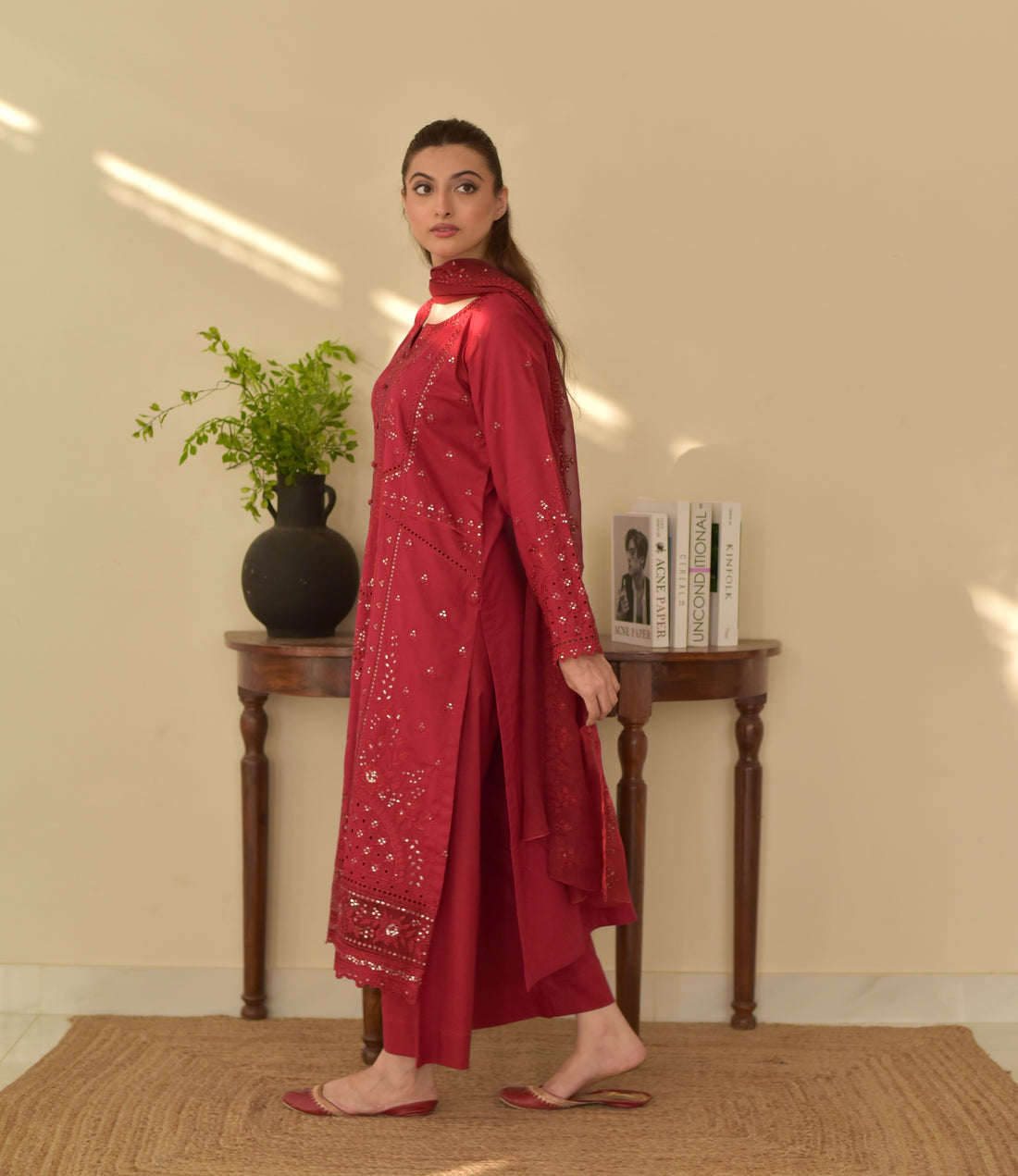 NAWAL SET (MAROON)