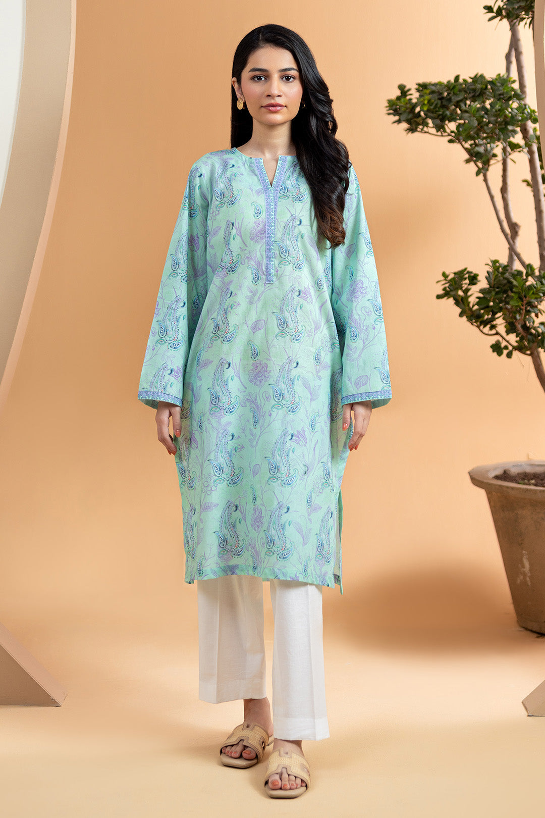 PRINTED KURTA - 2246