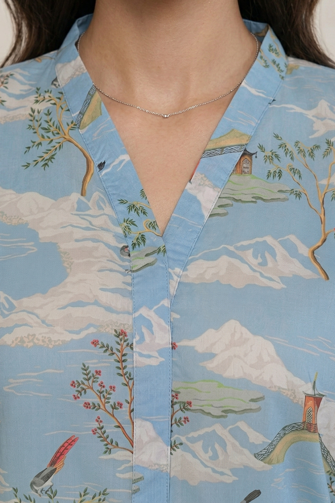 PRINTED KURTA - 2739